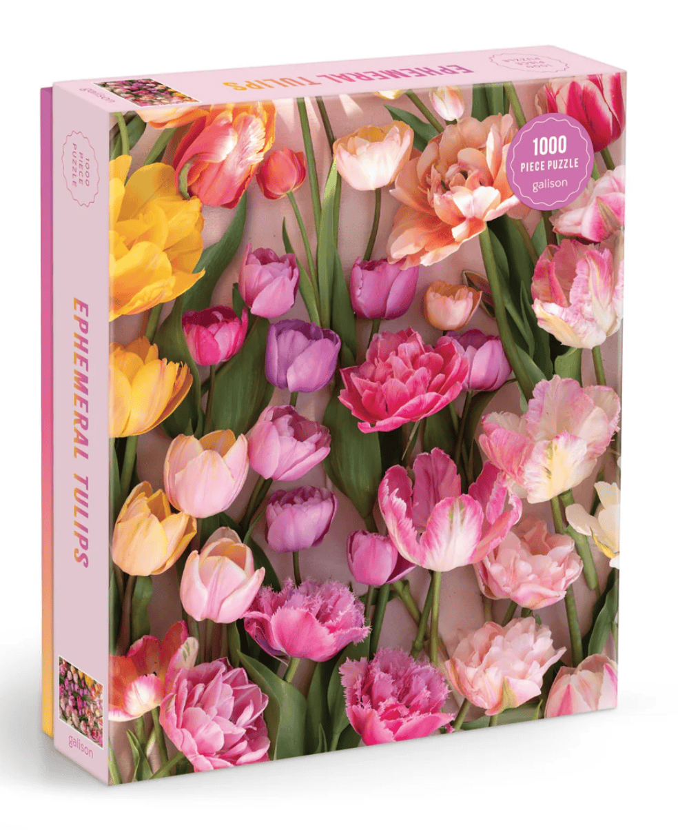 Ephemeral Tulips 1000 Piece Puzzle