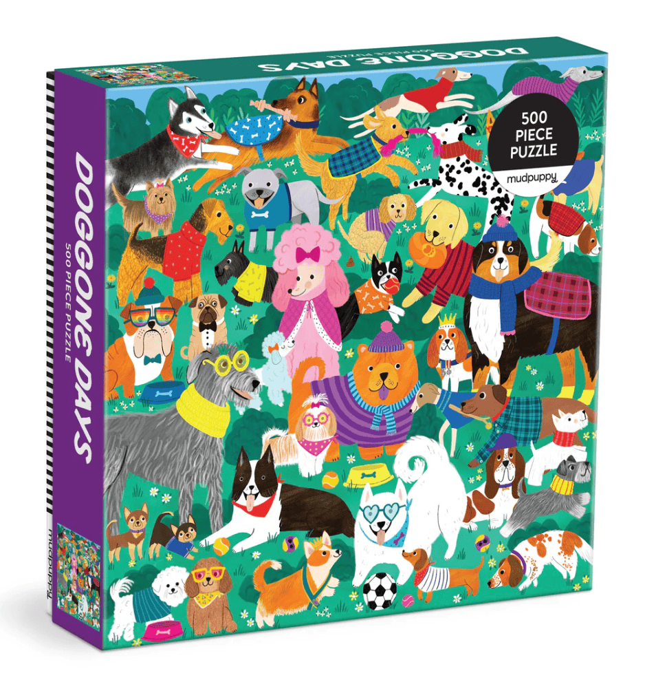 Doggone Days 500 Piece Family Puzzle
