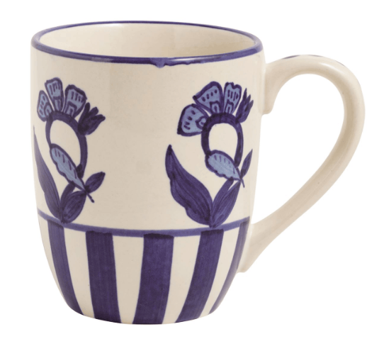 Blue Flower Mug