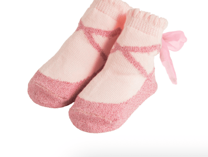 Pink Ballet Socks