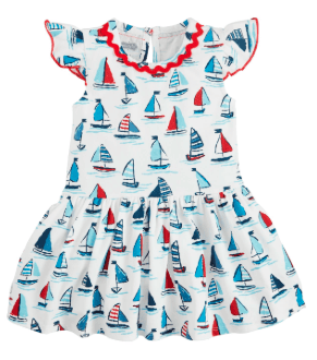 Sailboat T-shirt Dress