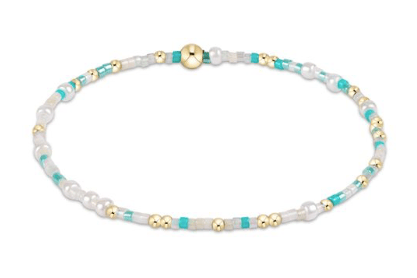 Hope Unwritten Bracelet - Turq It  Real Good