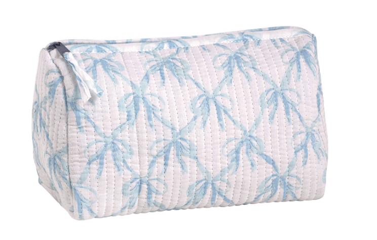 White Bow Block Print Case
