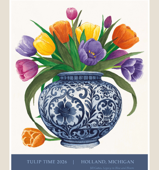Tulip Time 2026 Small Poster Print