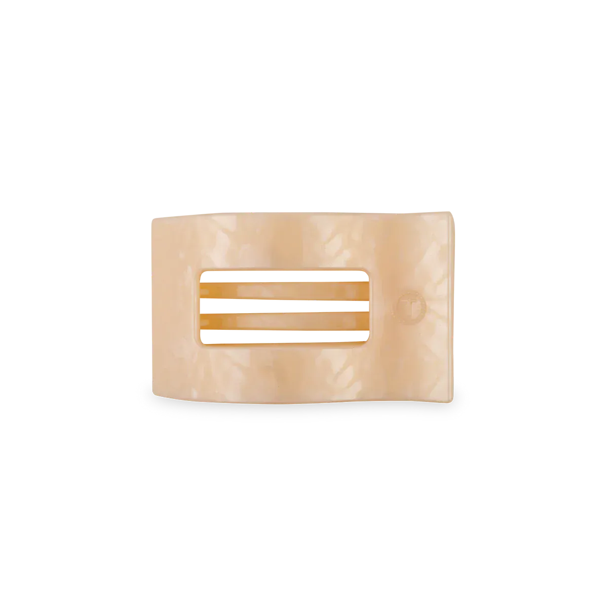 Soft Surf Small Flat Rectangle Hair Clip