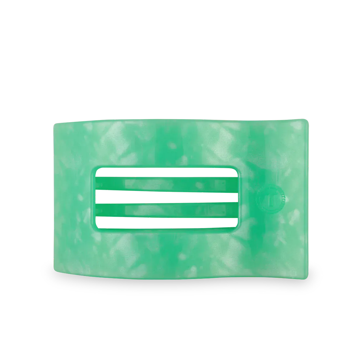 Spring Splash Large Flat Rectangle Hair Clip
