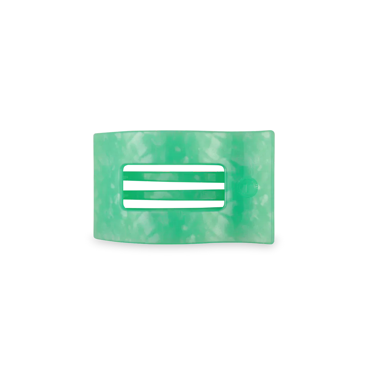 Spring Splash Small Flat Rectangle Hair Clip
