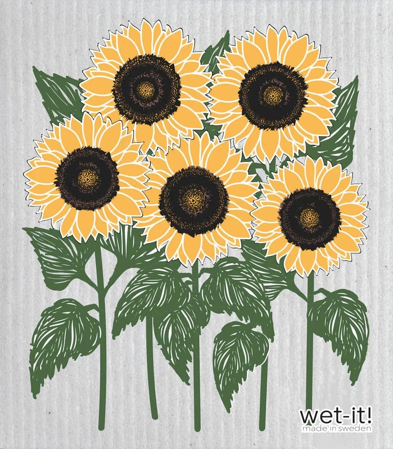 Sunflower Field Wet-It Towel