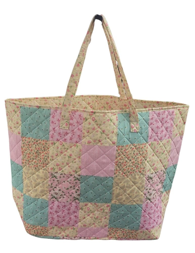 Summer Garden Quilted Tote
