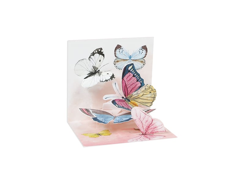 Watercolor Butterflies Card