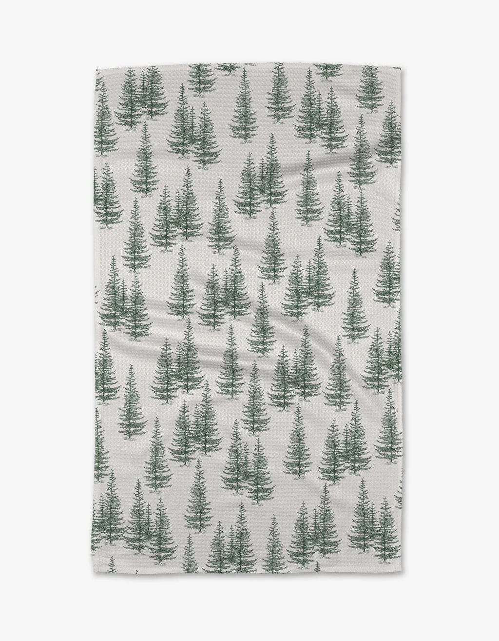 Geometry Christmas Forest Tea Towel