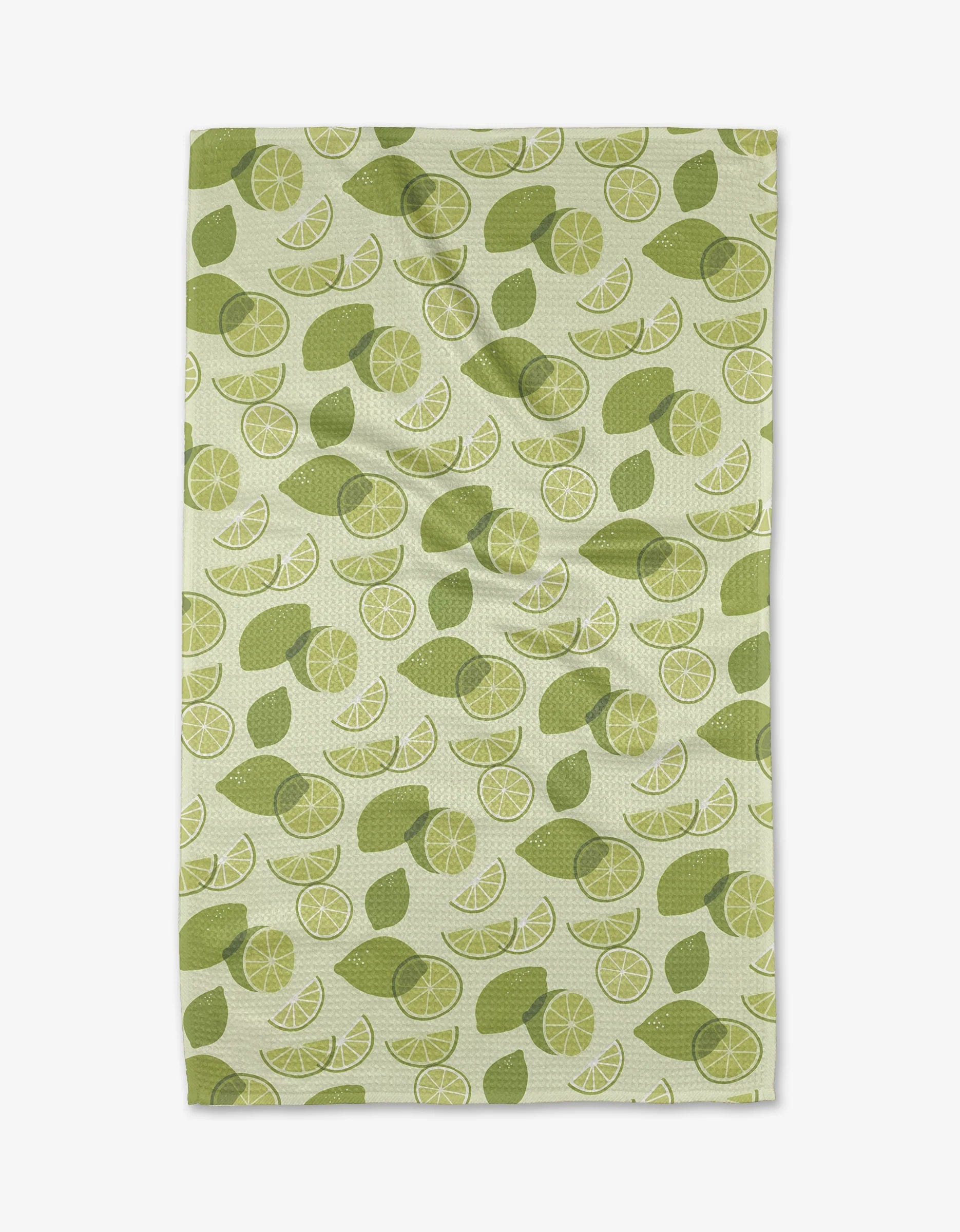Geometry Limes Tea Towel