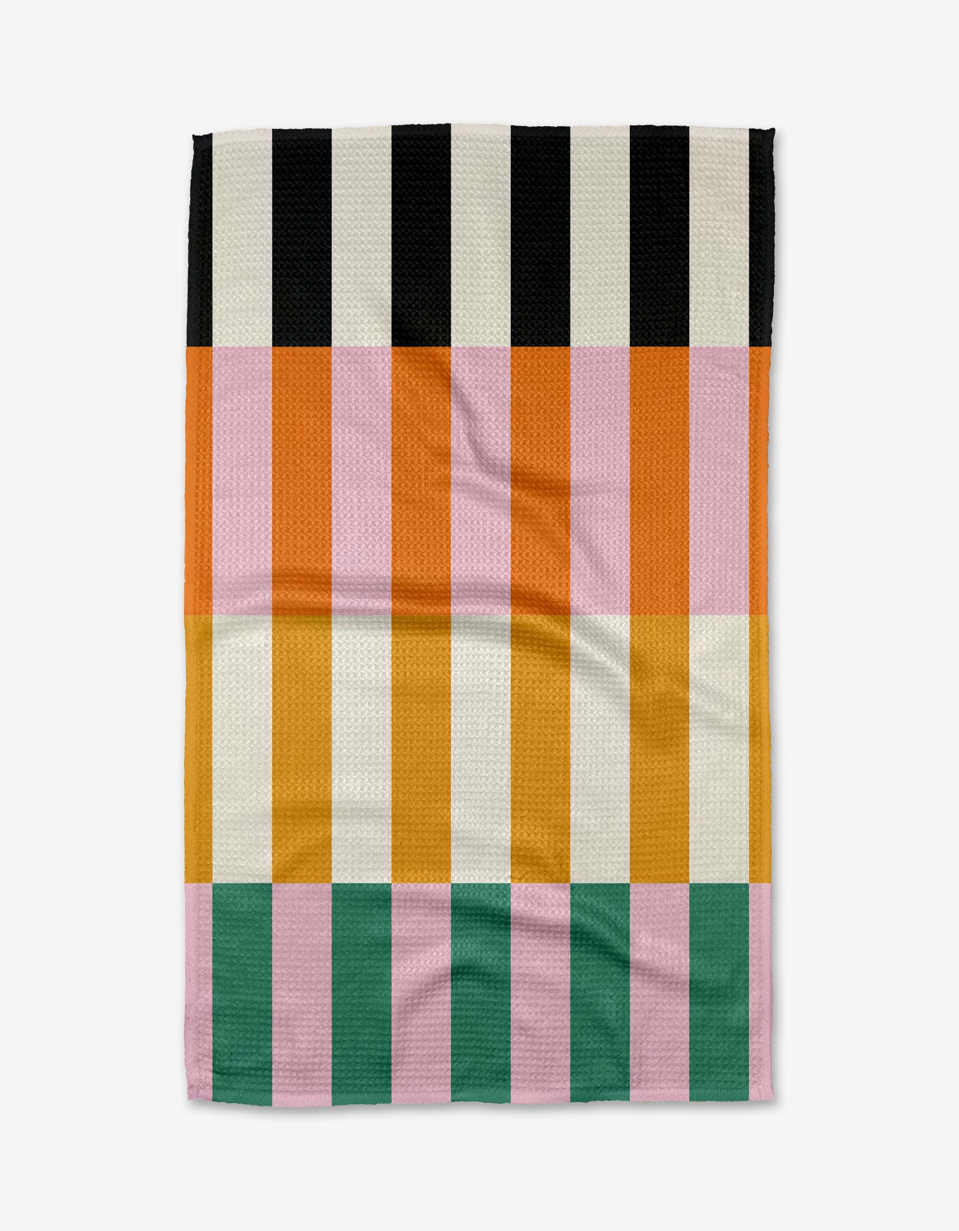 Geometry Stacked Stripes Tea Towel