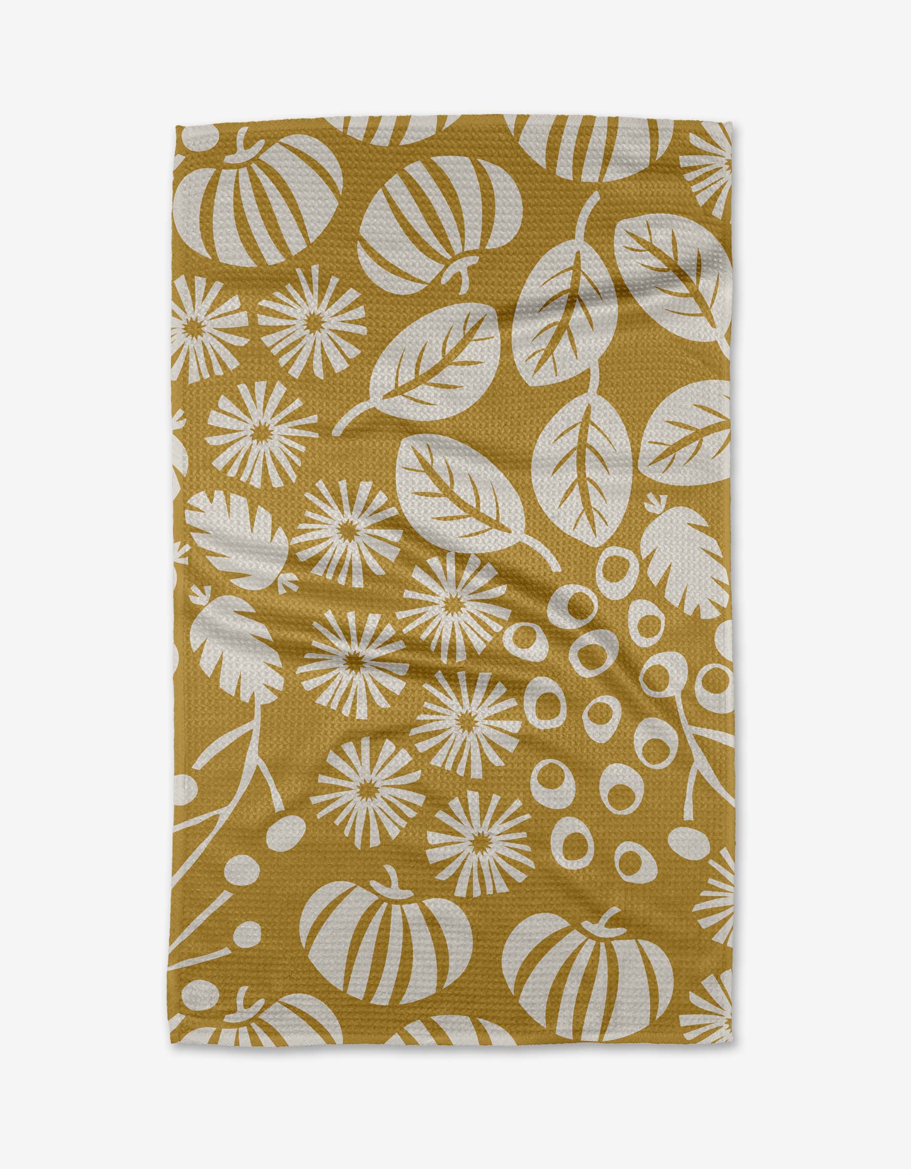 Geometry Harvest Toss Tea Towel