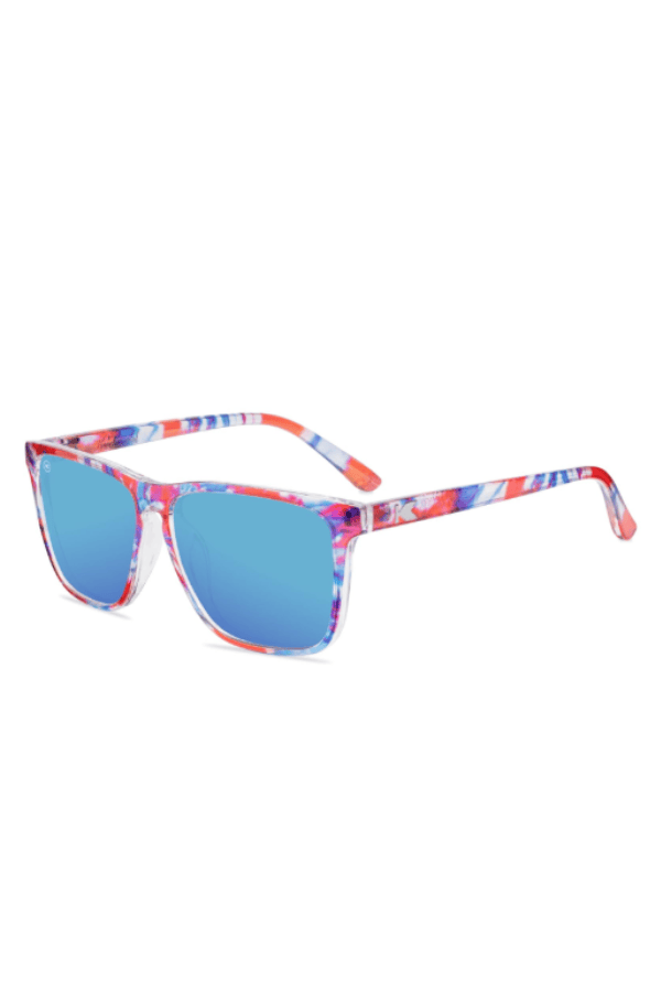 Live Free or Tie-Dye Polarized Fast Lanes Sunglasses