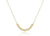 16" Necklace Gold - Classic Beaded Bliss