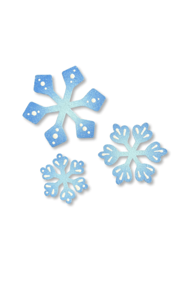 Snowflake Magnets S/3