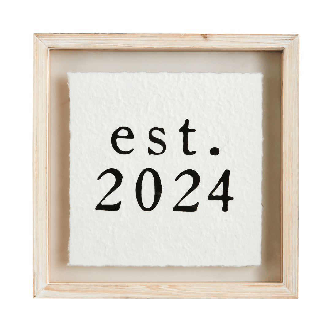 Est. 2024 Plaque