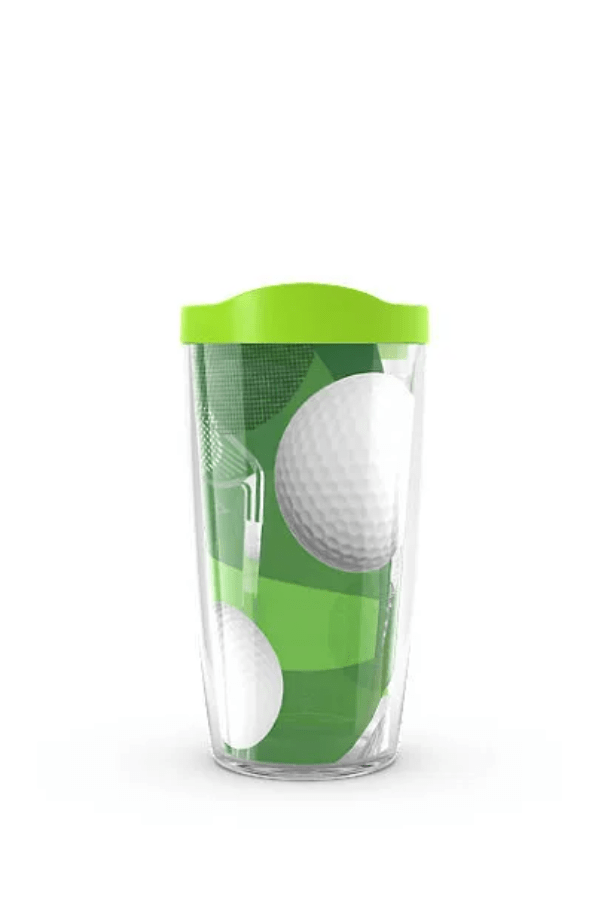 16oz Golf Balls & Club w/Lid