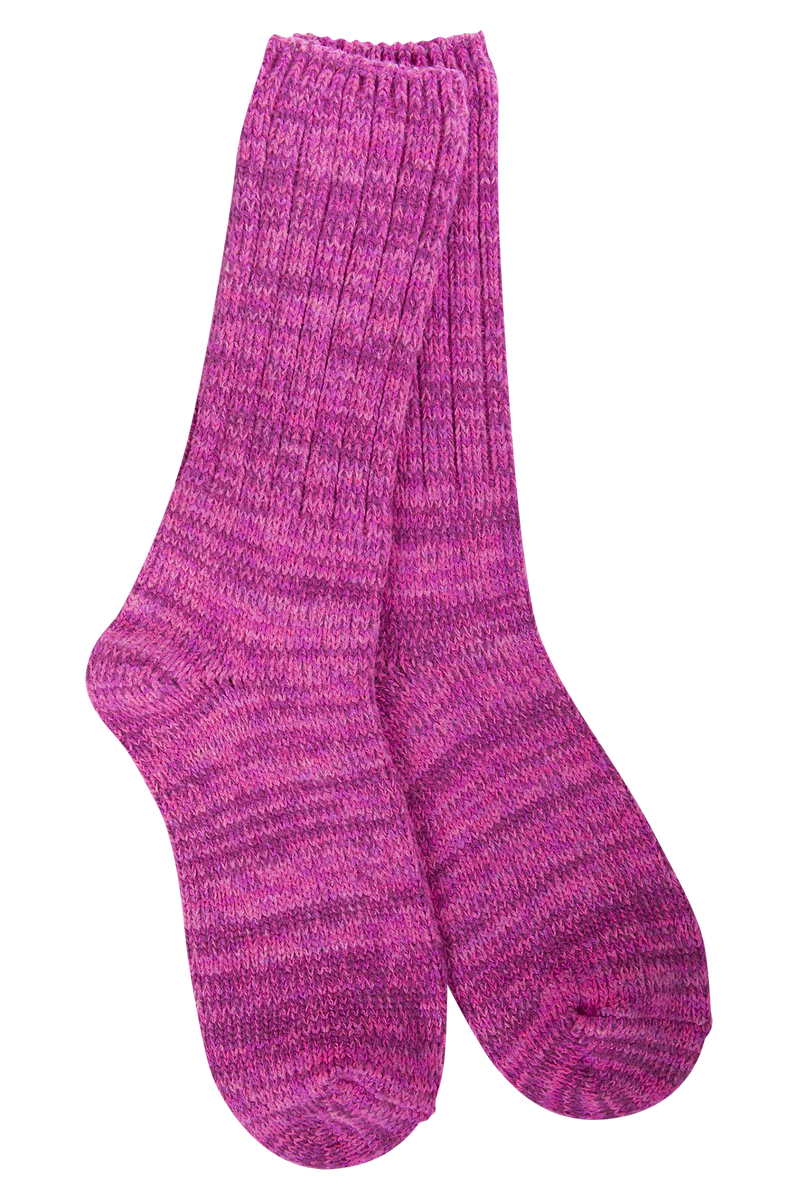 World's Softest Ragg Crew - Hot Pink