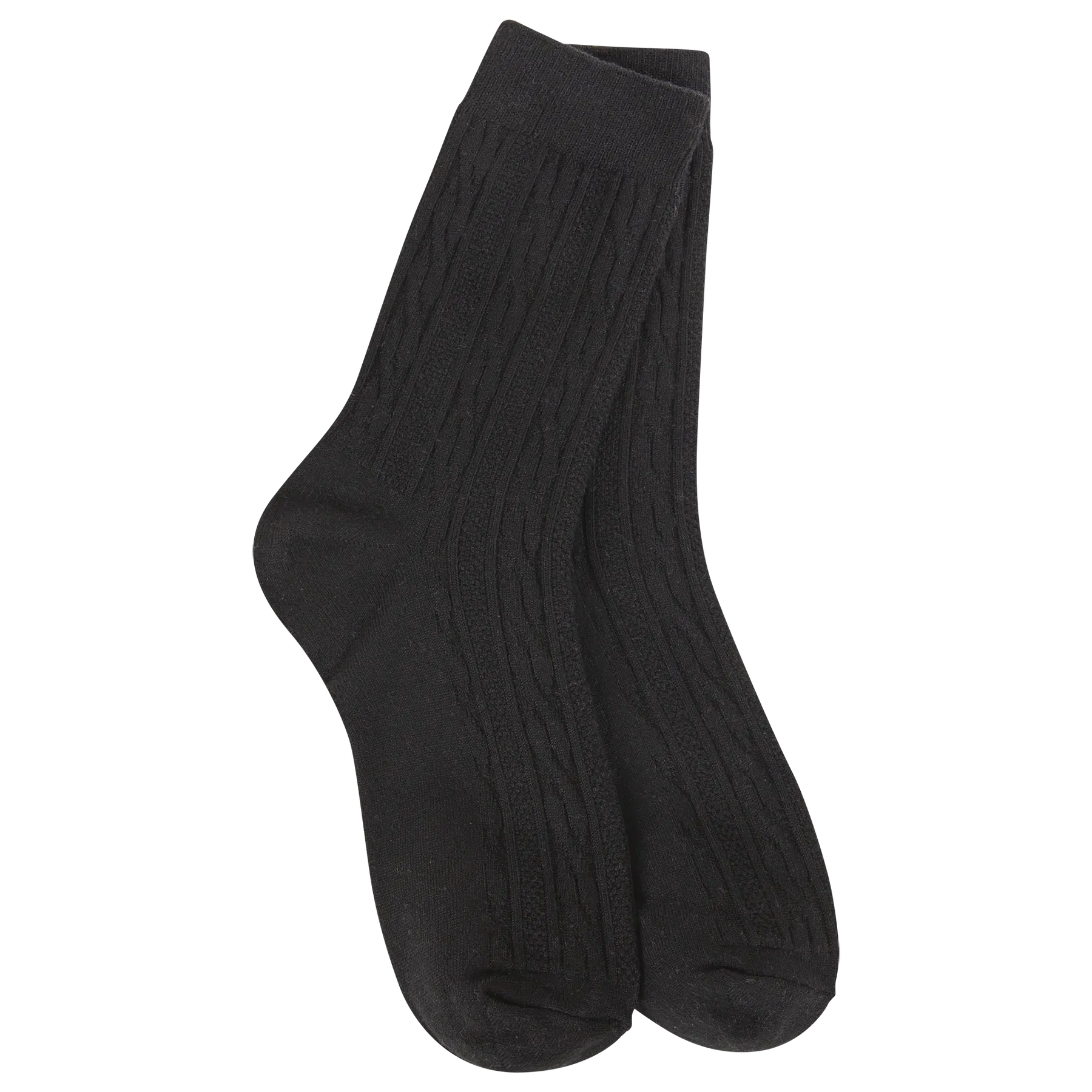 World's Softest Cable Mini Crew - Black