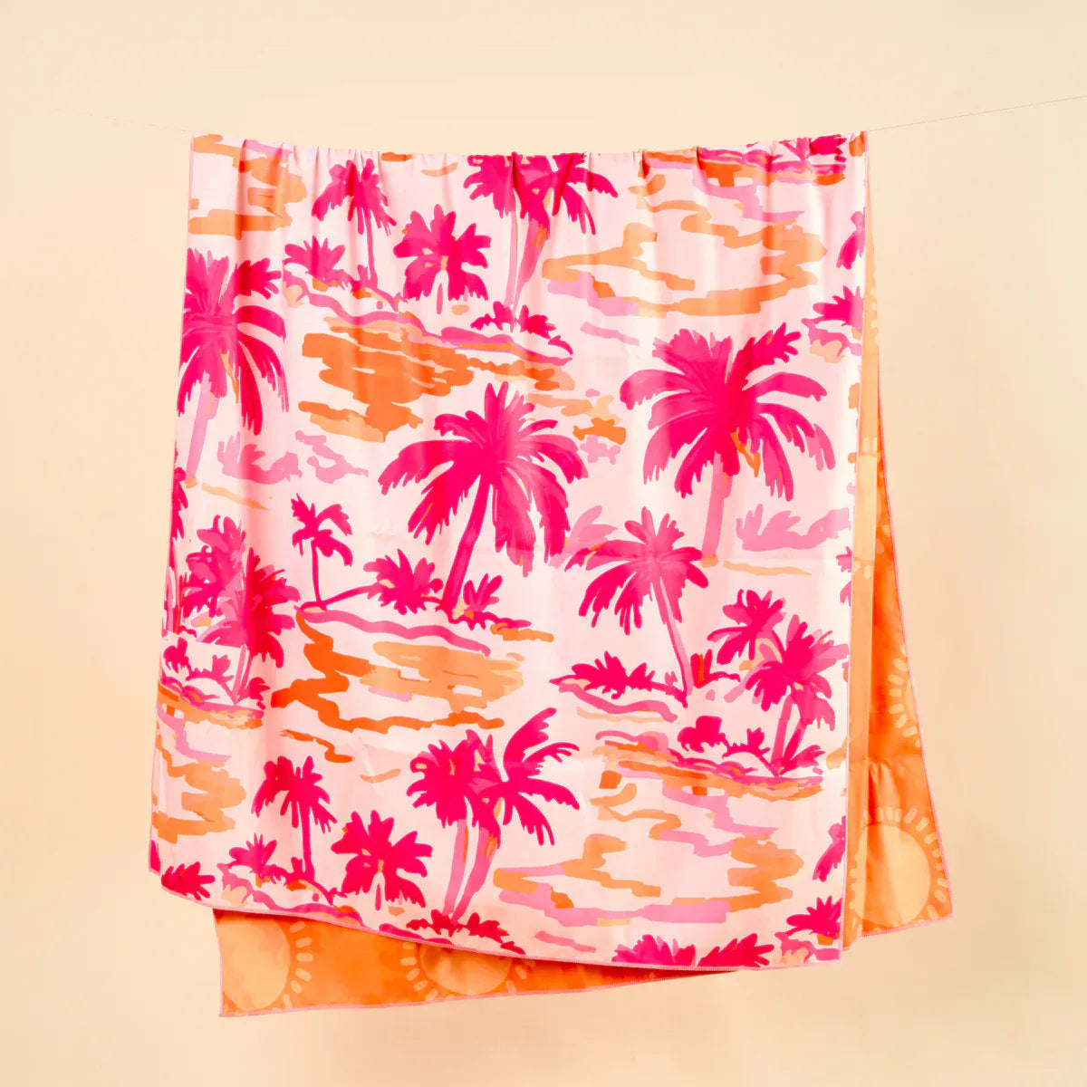 Paradise Palms XL Quick Dry Beach Towel