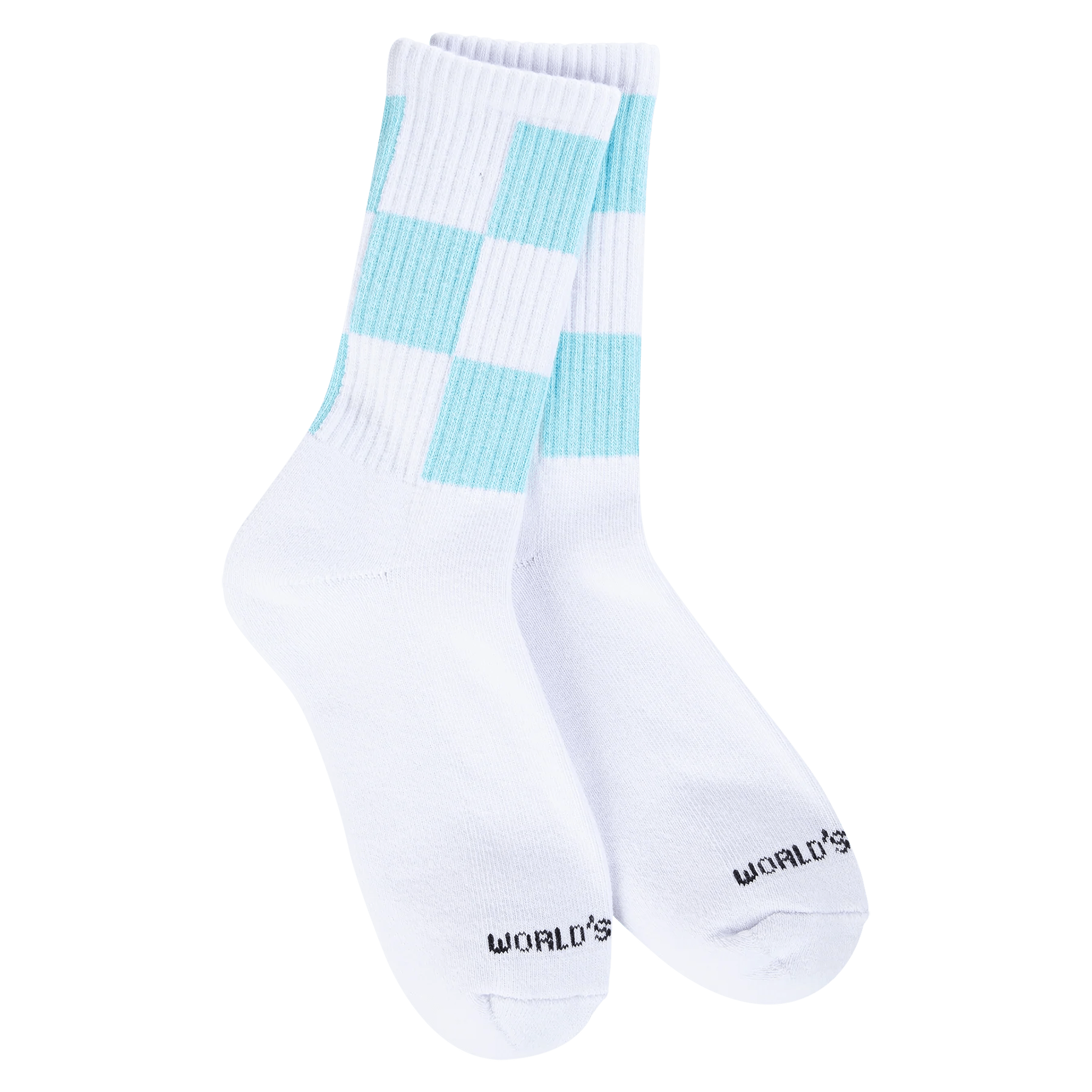 World's Softest Checkered Plume Sport Sock