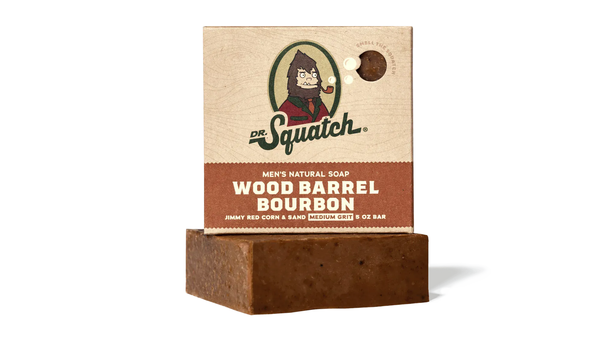 Dr Squatch - Wood Barrel Bourbon Soap