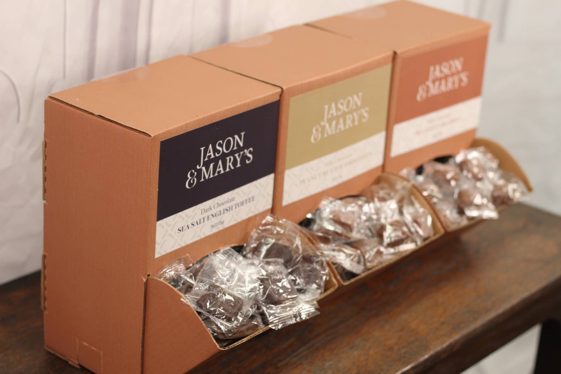 Bite Size Dark English Toffee With Sea Salt
