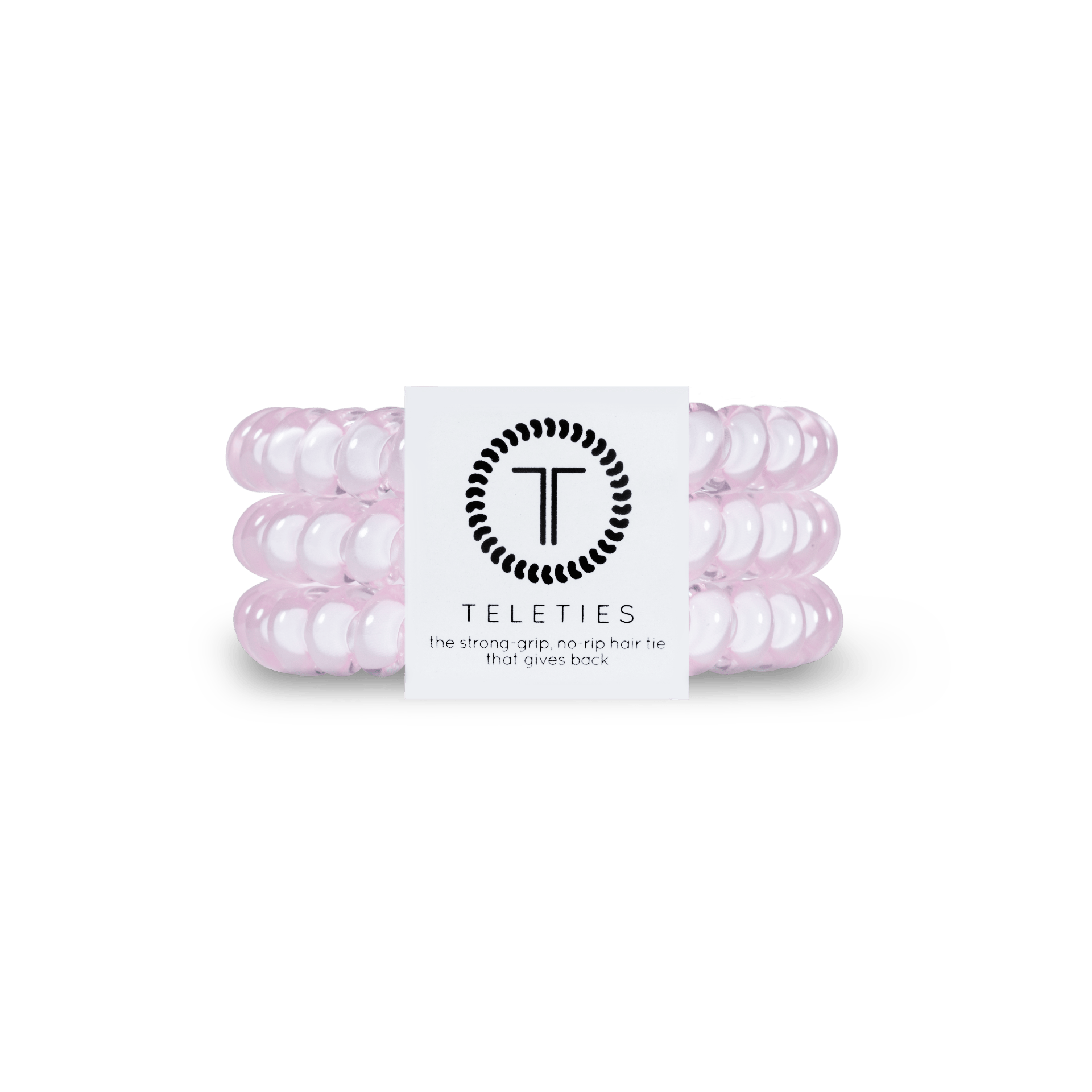 Spiral Hair Coils | Small | Rose Water Pink Hair Ties