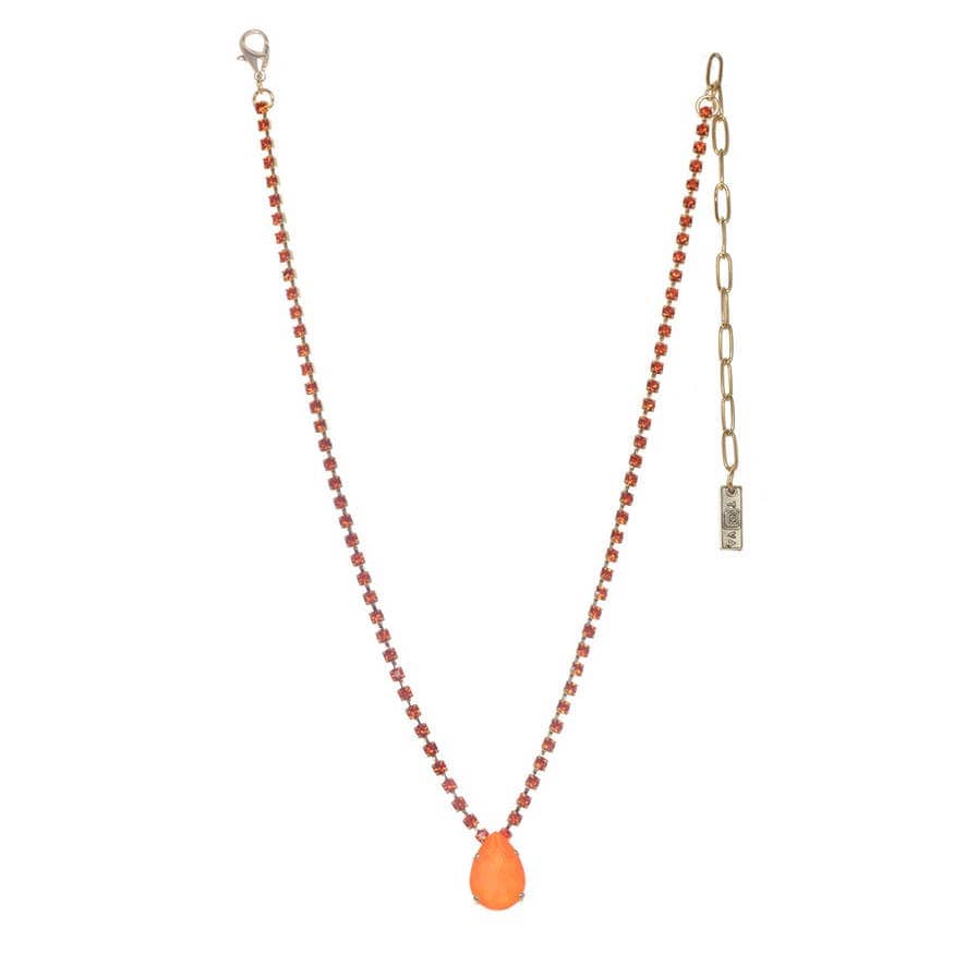 Milli Necklace in Electrics: Electric Blue