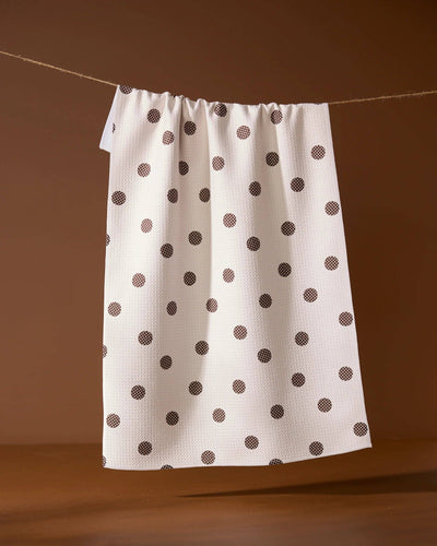 Geometry Polka Picnic Tea Towel