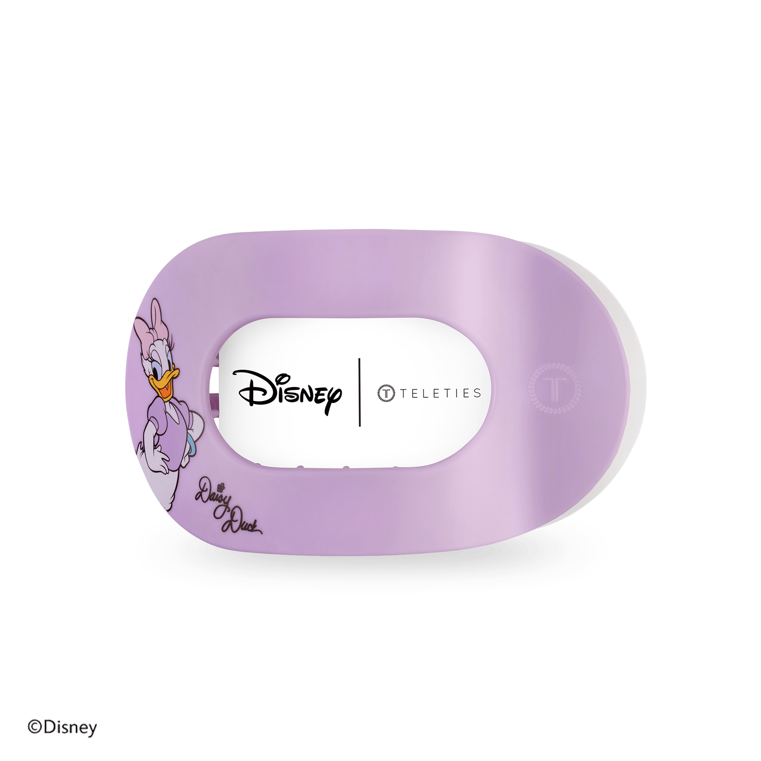 Flat Round Hair Clip | Medium | Daisy Duck