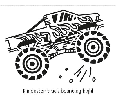 First Magic Painting Trucks And Diggers : Usborne