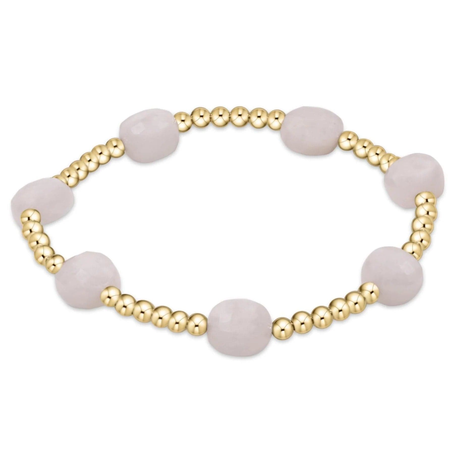 Admire Gold 3mm Bracelet - Moonstone