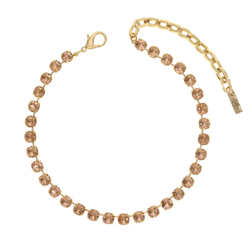 Oakland Necklace in Peach