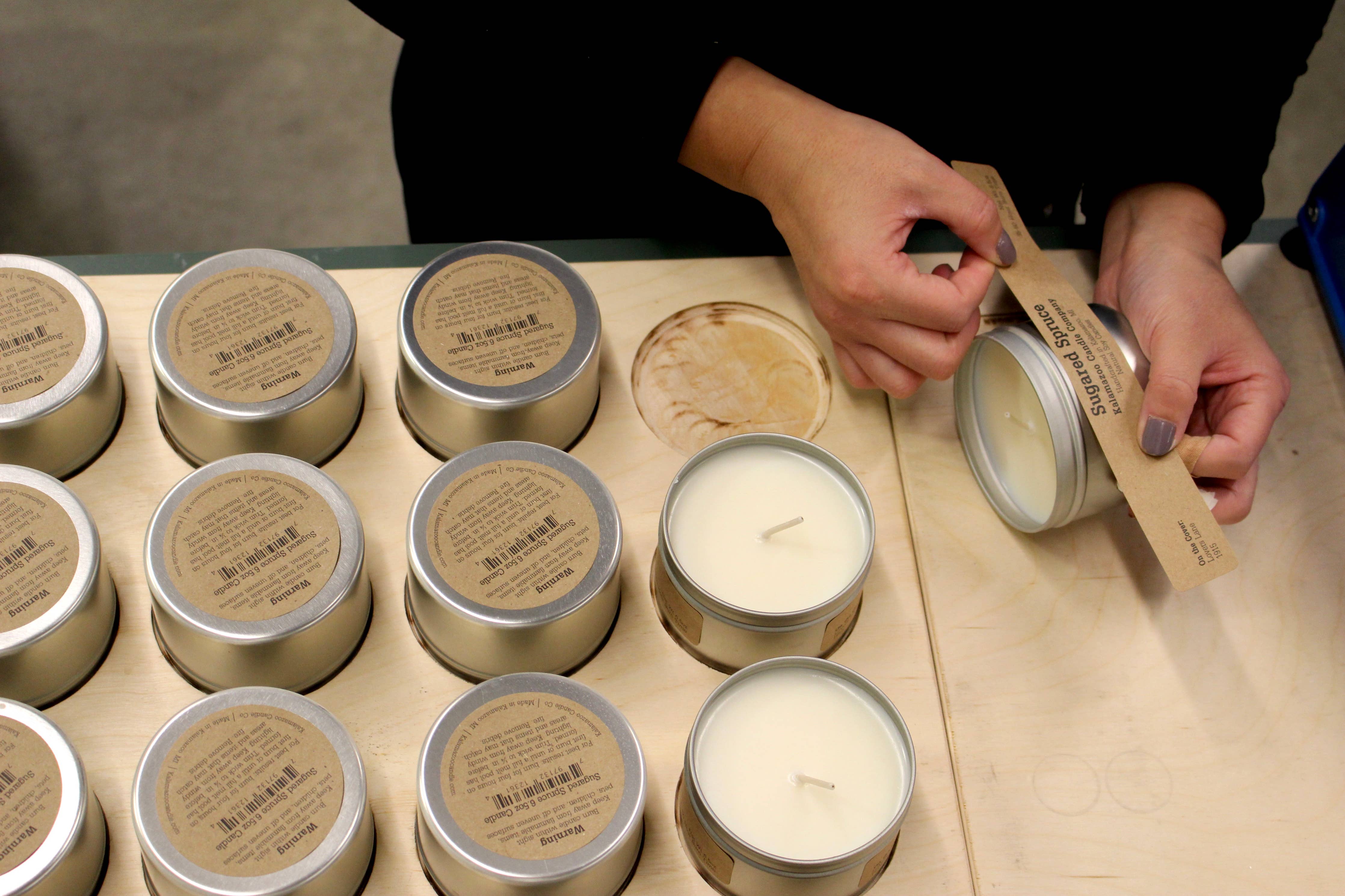 Lilac and Willow Soy Candle 5oz - Natural Small Batch