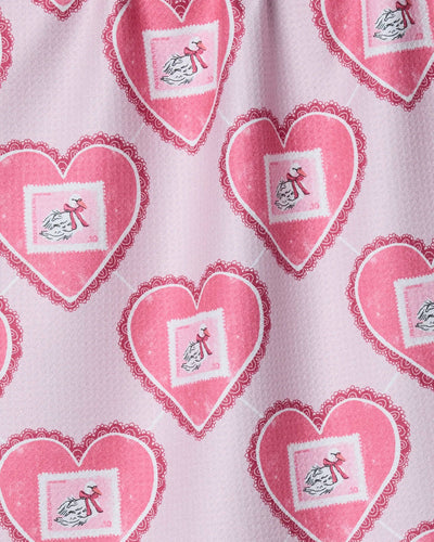 Geometry Swan Argyle Tea Towel