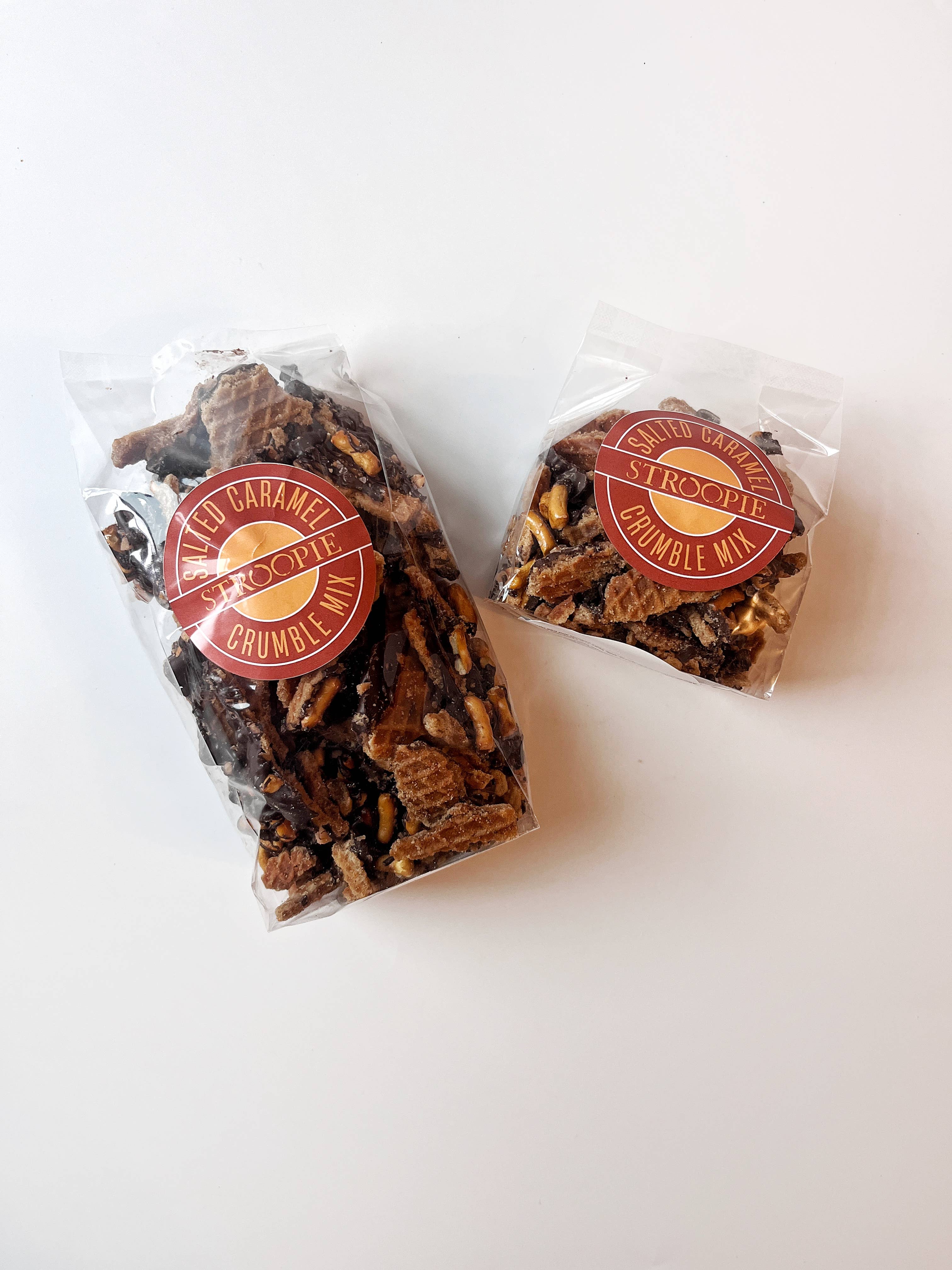 Stroopie Crumble Snack Mix: 10oz Bag / Salted Caramel
