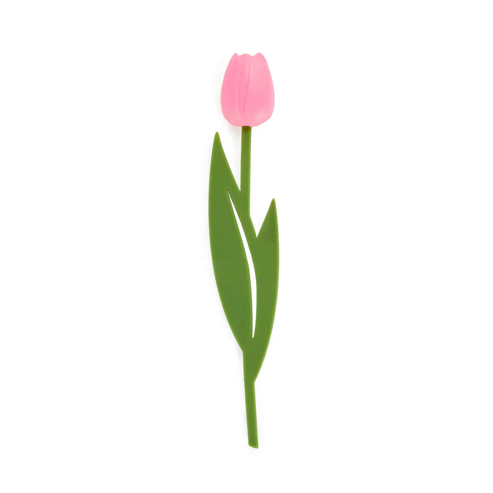 Pink Tulip Bookmark