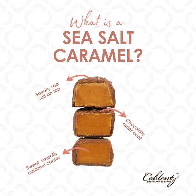 Bite Sized Dark Sea Salt Caramels