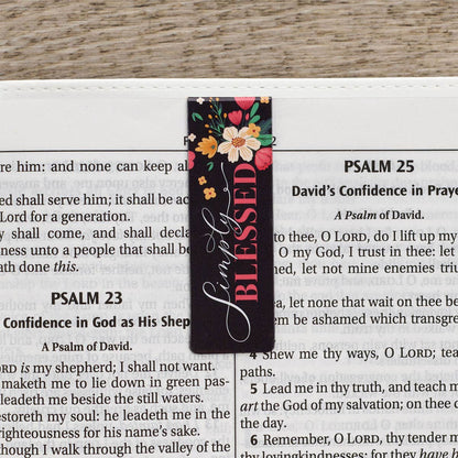 Magnetic Bookmark Set Overflowing Grace