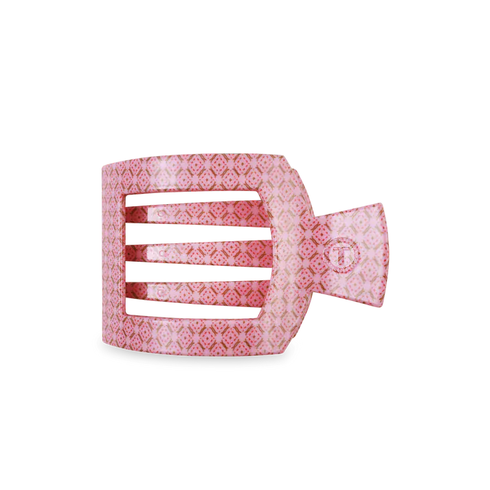 Berry Cozy Medium Flat Square Clip