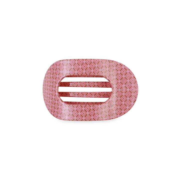 Berry Cozy Large Flat Round Clip