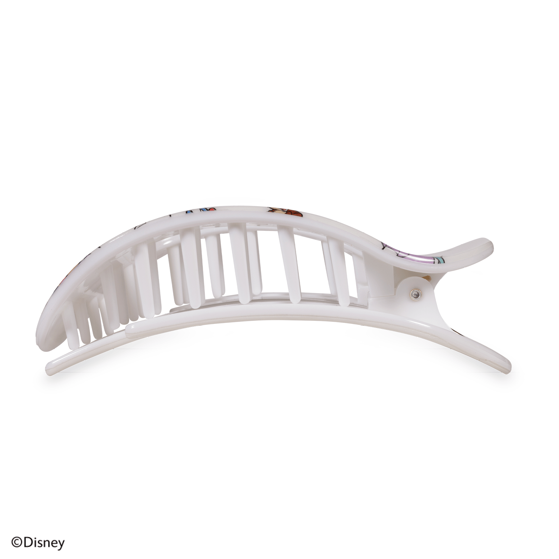 Flat Round Hair Clip | Large | Mickey and Friends
