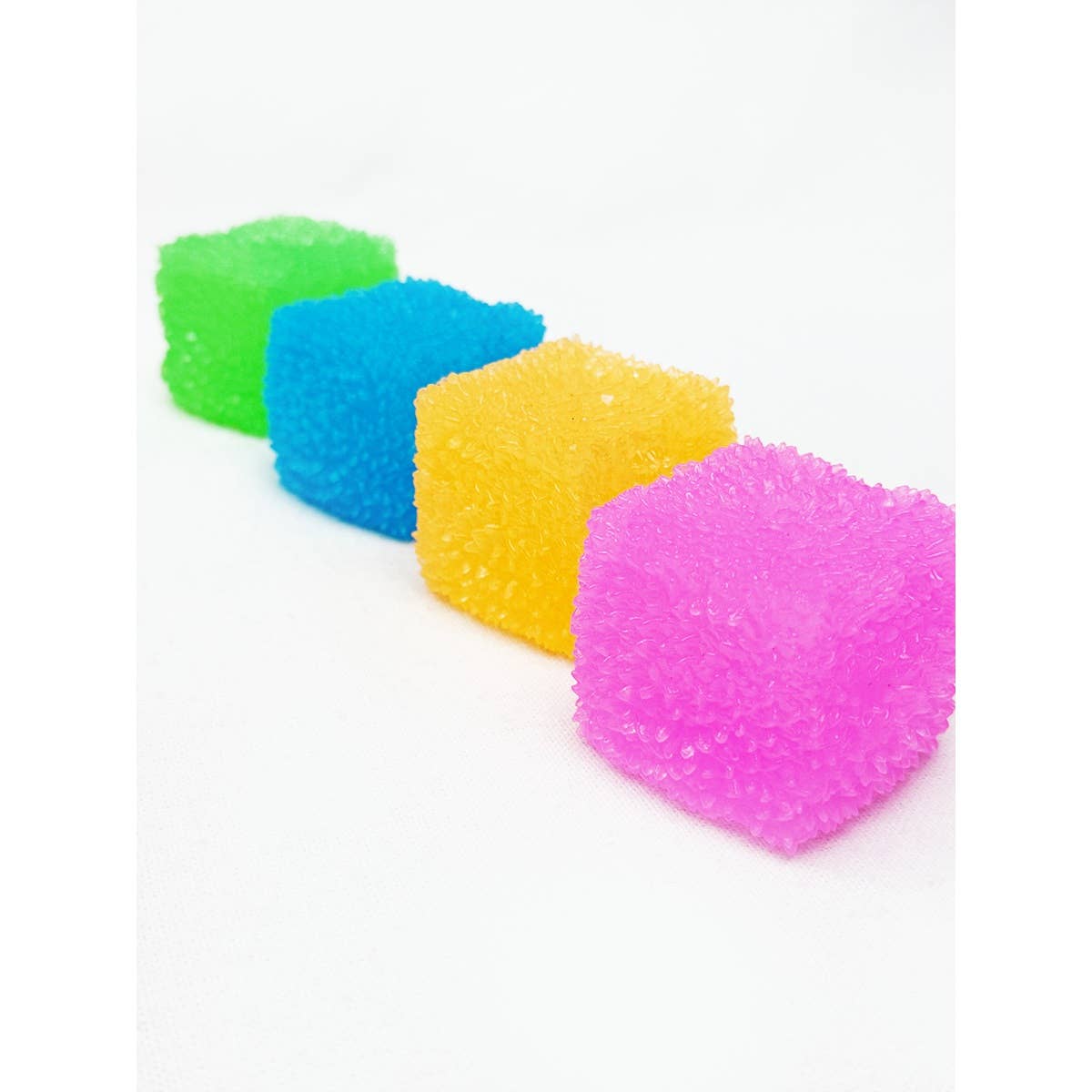 Viral Textured Ice Cube Squishy Toy