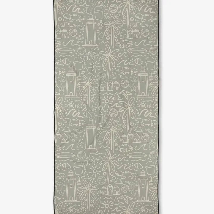 Geometry Beach Day Beach Towel
