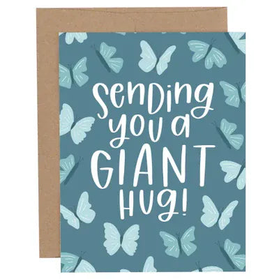 Sending You A Giant Hug Greeting Card