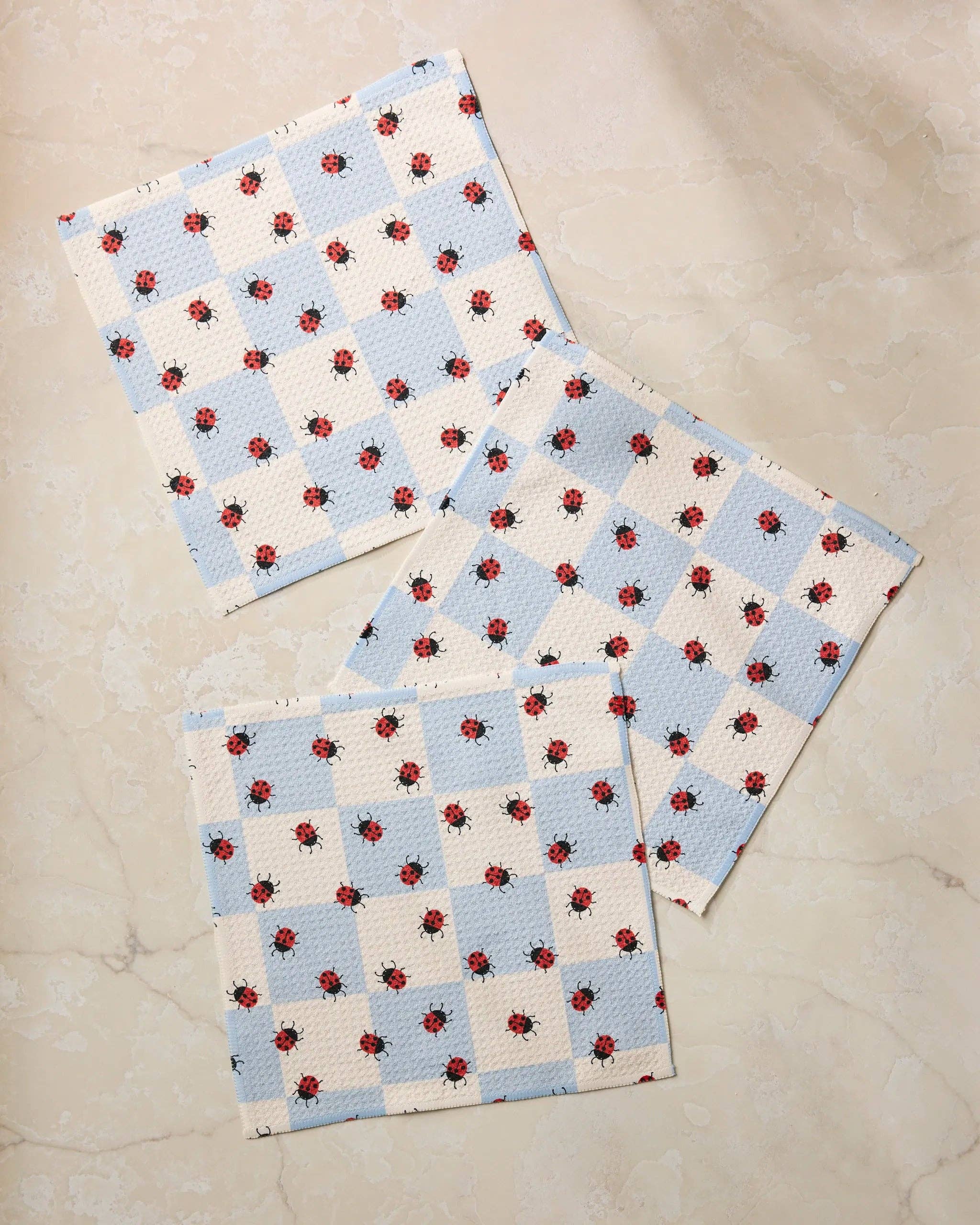 Mariquita Pop Dishcloth Set