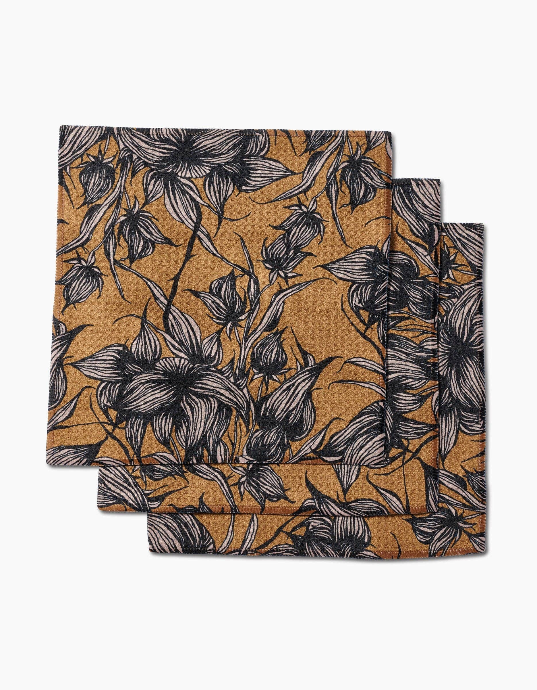 Stay Saffron Dishcloth Set